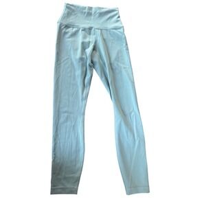 Lululemon Wunder Train Highrise Legging Size 4 Light Green Athlesiure